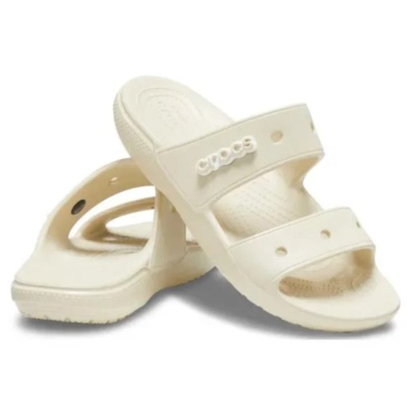 CROCS Shoes - Crocs Classic Sandal Bone Ivory Cream